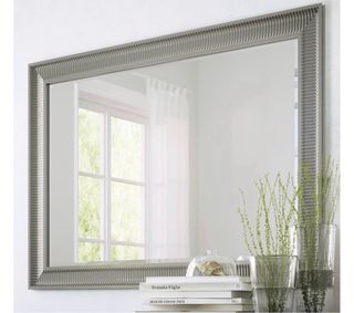 Espejo IKEA SONGE Gris Plata 91x130cm