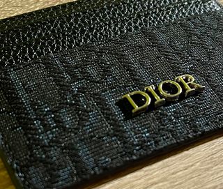 Tarjetero Dior Negro