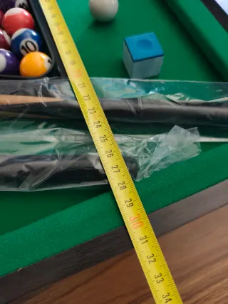 Mini mesa de billar con accesorios