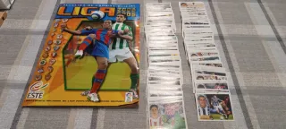 Lote Álbum Liga 2005/06 y Cromos sueltos 2003/04