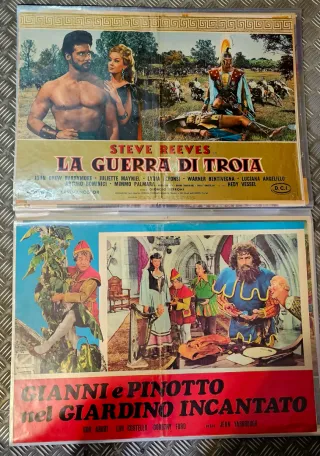 Lotto 27 Poster Originali Film Storici