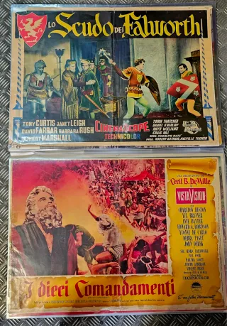 Lotto 27 Poster Originali Film Storici