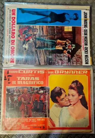 Lotto 27 Poster Originali Film Storici