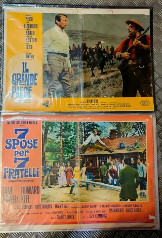 Lotto 27 Poster Originali Film Storici