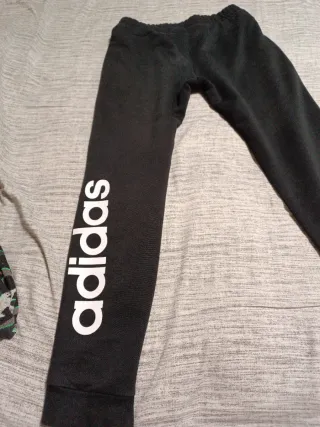 Pantalón chándal Adidas Negro talla 11/12