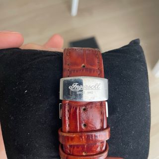 Orologio Ingersoll Cronografo Pelle Marrone