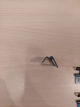 3 bisagras acodadas para muebles y caravana