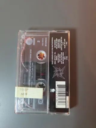 Cintas de Casete Metallica, AC/DC, Iron Maiden