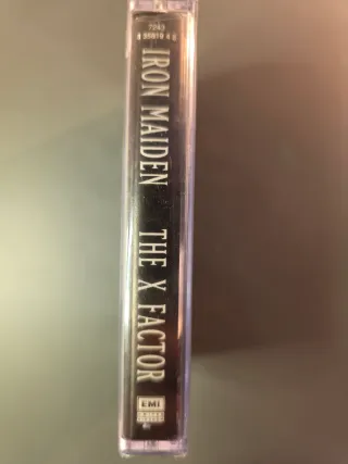 Cintas de Casete Metallica, AC/DC, Iron Maiden