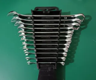 Juego de 12 llaves combinadas de 6 a 22 mm