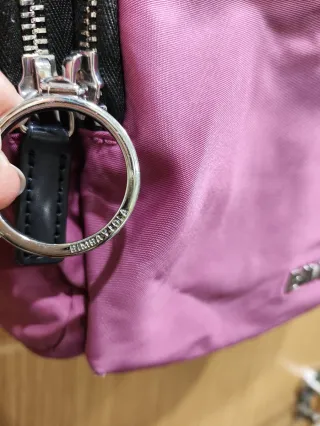 Bolso Bimba y Lola lila rosado asa regulable