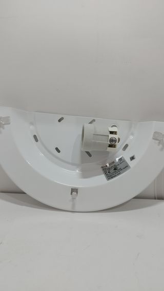 Eglo Lámpara de pared Planet 1, lámpara led de interior de acero y cristal, lámpara de salón en blanco y transparente, casquillo