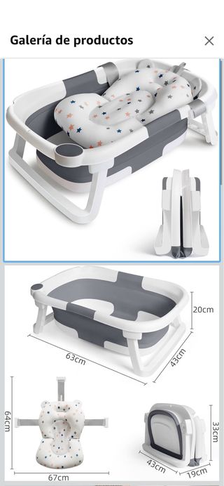 Bañera Plegable Bebé