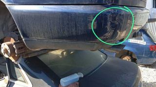 Audi 458450 paragolpes trasero a6 berlina (c4) 2.6