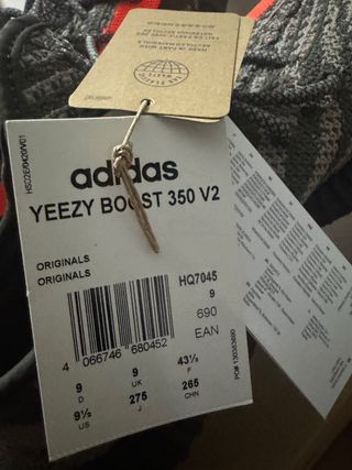 Adidas Yeezy Boost 350 V2 SPLY-350 Talla 43.5