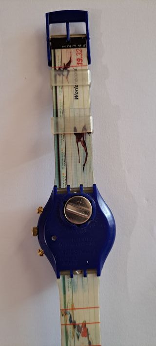 Swatch Chrono Michael Johnson 1997 Oro