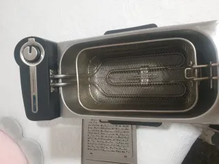 Freidora de acero inoxidable