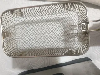 Freidora de acero inoxidable