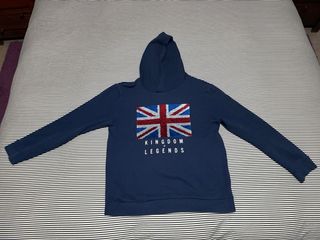 Sudadera Zara con bandera Reino Unido