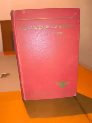 Libro antiguo (1920) Insectos
