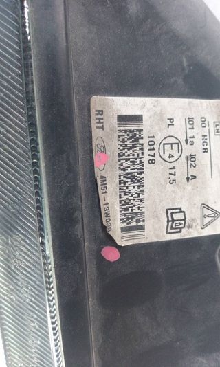 Ford 527551 faro izq 4m5113w030 focus berlina cap