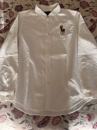 Camisa Polo Ralph Lauren Blanca