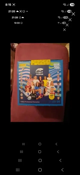 Panini Liga F Moeve Caja Álbum Cromos 2025-28