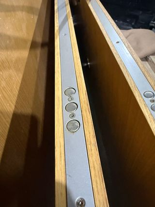 Puerta blindada roble completa