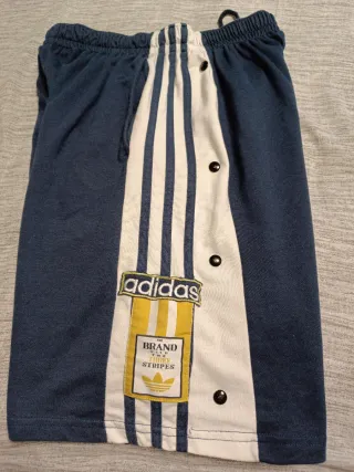 Pantalón Corto Adidas Vintage Rayas