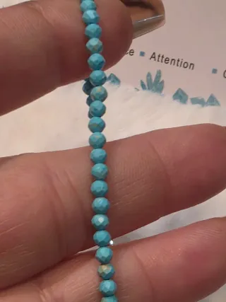 Pulsera Turquesa Piedra Natural