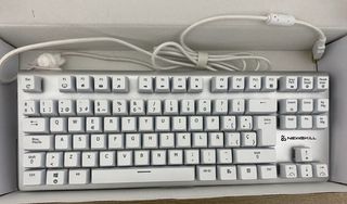 Teclado Mecánico Newskill Serike TKL Ivory RGB