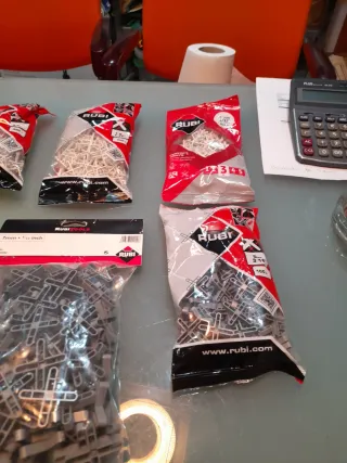 9 Bolsas Cruzetas Alicatador Rubi