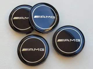 60mm Tapabujes AMG Mercedes Centro Ruedas Llantas