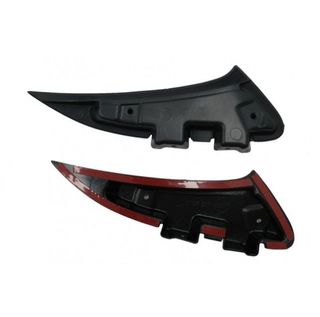 Aletines de paragolpes trasero para Mercedes CLA C