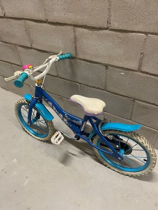 Bicicleta Infantil Frozen Azul