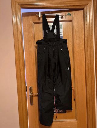 Pantalón de esquí niño negro.