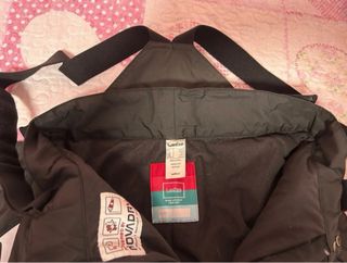 Pantalón de esquí niño negro.