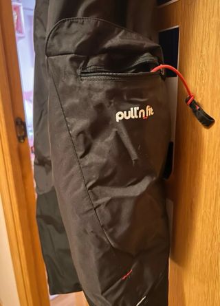 Pantalón de esquí niño negro.