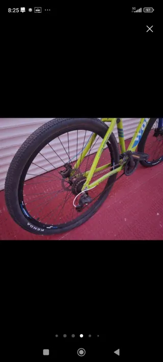 Bicicleta verde WOLFBIKE