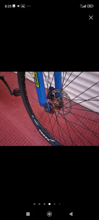 Bicicleta verde WOLFBIKE