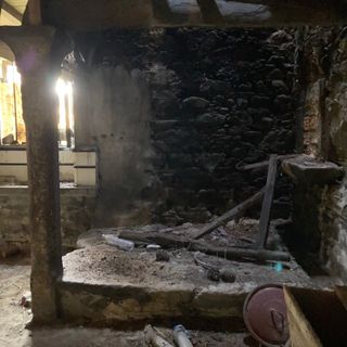 Casa tradicional gallega de piedra en Valdoviño