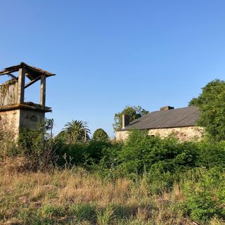 Casa tradicional gallega de piedra en Valdoviño