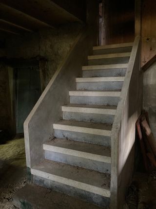 Casa tradicional gallega de piedra en Valdoviño