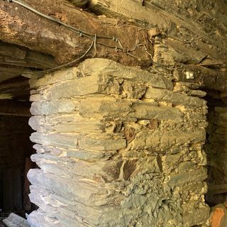 Casa tradicional gallega de piedra en Valdoviño