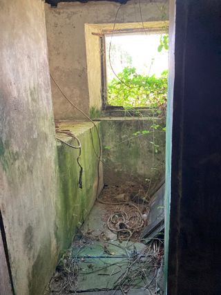 Casa tradicional gallega de piedra en Valdoviño