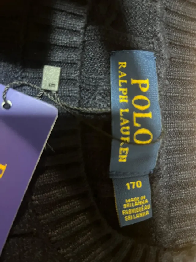 Suéter Polo Ralph Lauren Trenzado Azul marino