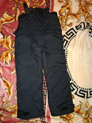 Mono de esquí negro talla 10