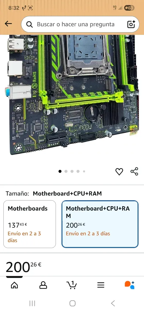 Placa base ASUS GAMING afbeelding 3