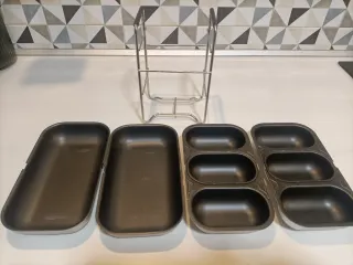 Moldes Imetec Zero-Glu Panecillos y chapatas