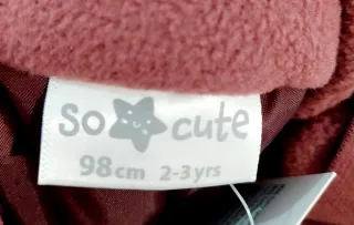 Mono de nieve Nuevo talla 98 cms